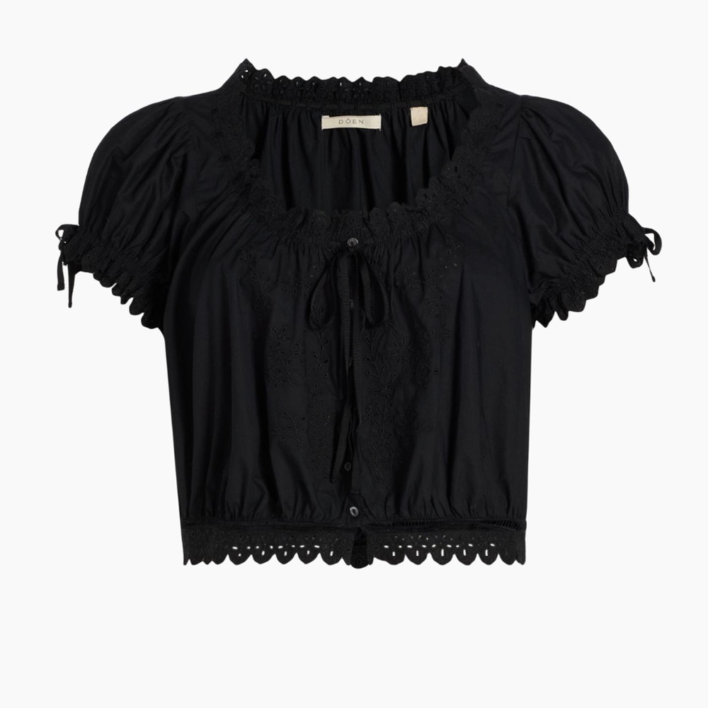 Doen Nera top, black, size L - Picture 4 of 7